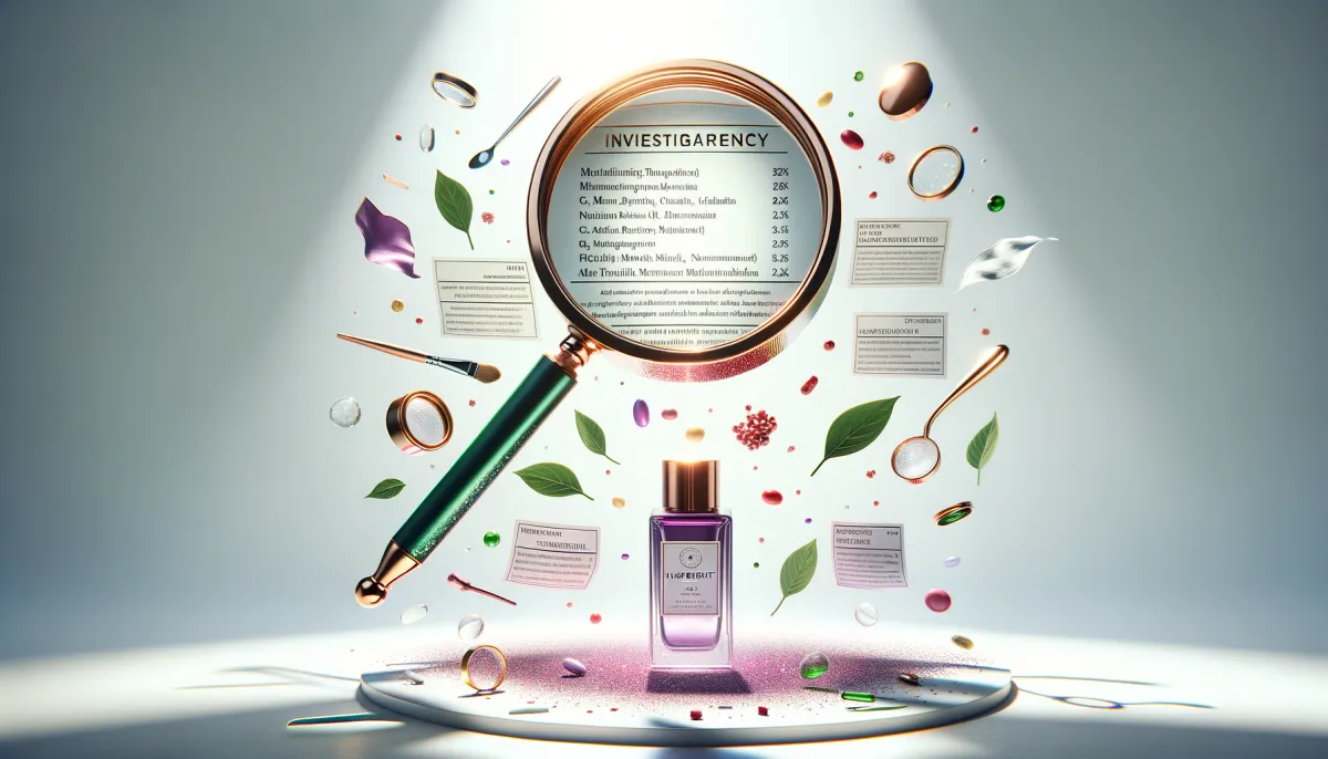 Lire les étiquettes cosmétiques