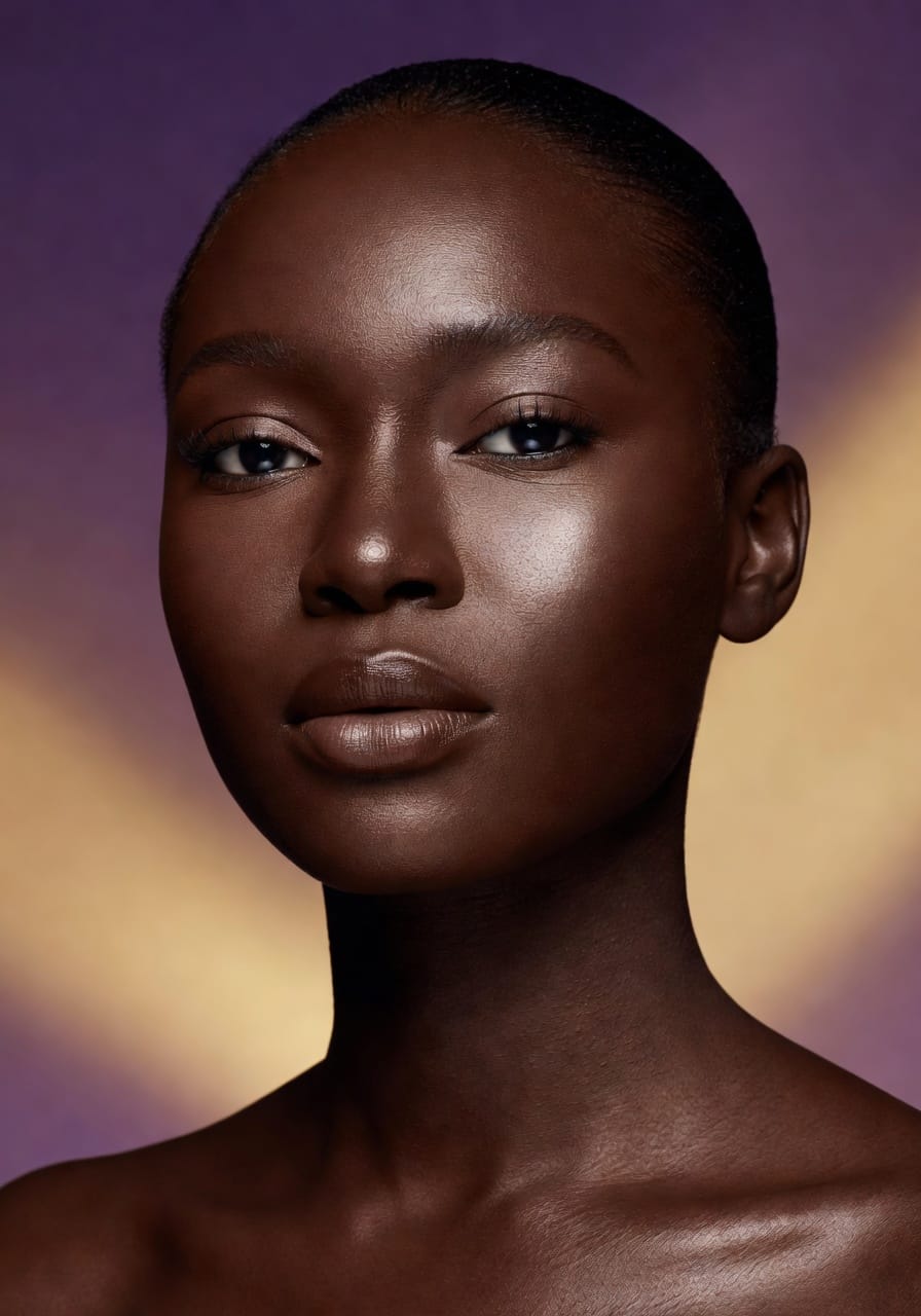 AHA teint unifié peau noire - Opalya